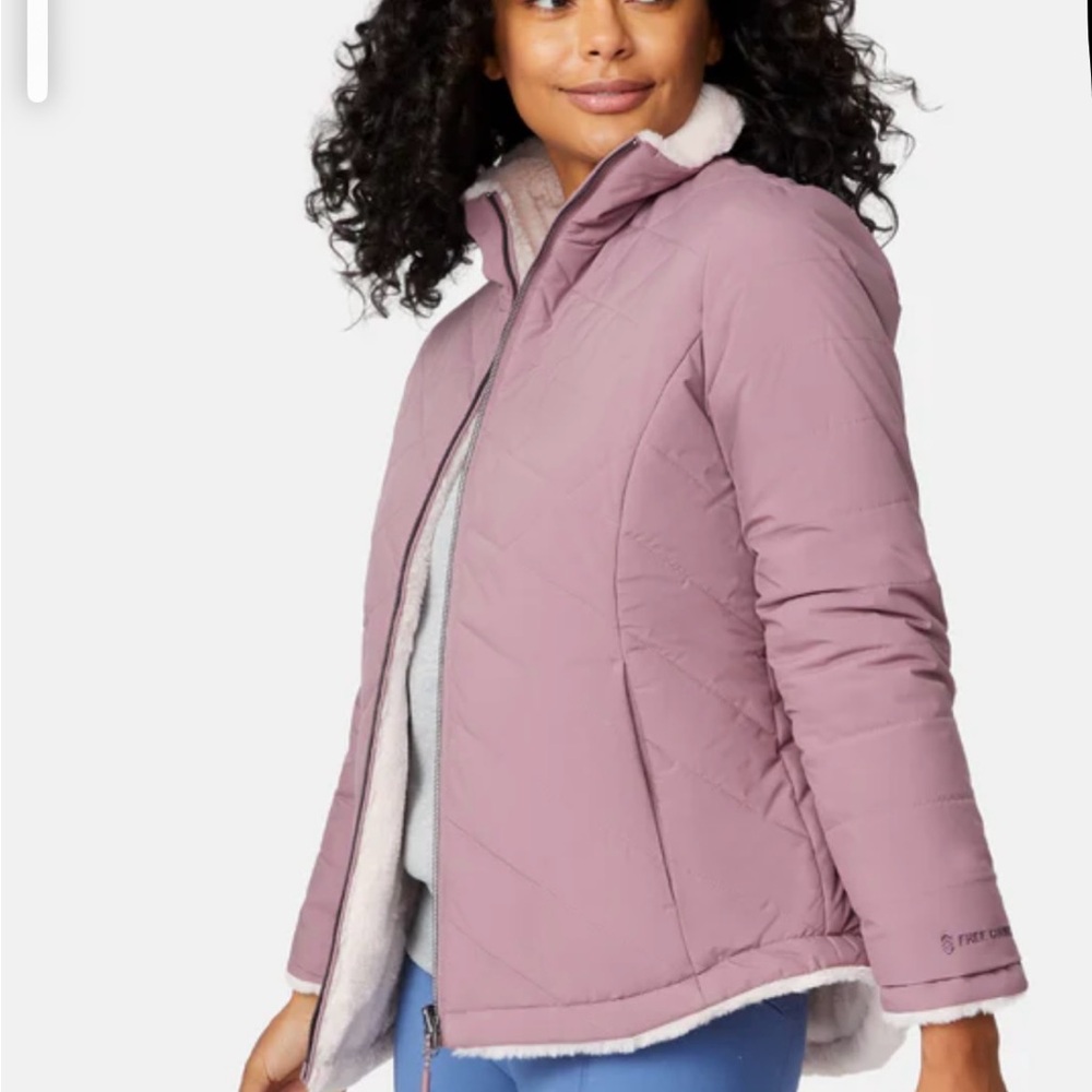 Free Country Women's Mauve Puffer Jacket